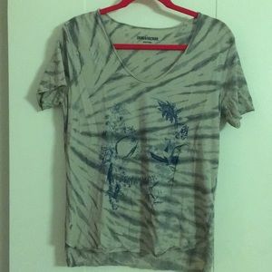 NWOT Zadig + Voltaire Skull Tee